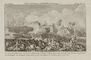 Bitva u Jemappes, 1792. od Unbekannt