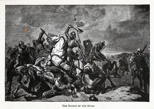 Bitva u Spurs, 1882 od Unbekannt
