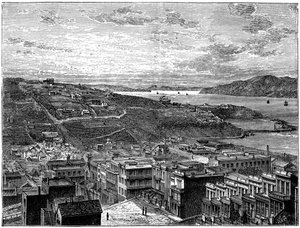 Zátoka San Francisco, Amerika od Unbekannt