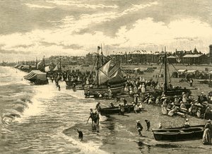 Pláž, Yarmouth, 1898. od Unbekannt