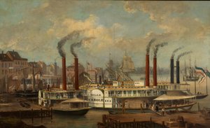 Belle Creole v New Orleans, ca. 1845-1849. od Unbekannt