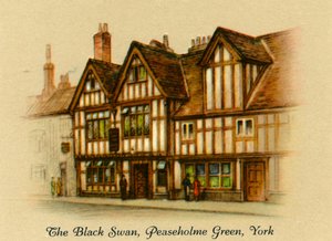 Černá labuť, Peasholme Green, York, 1936. od Unbekannt