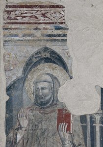 Blahoslavený Angelo Scarpetti, 14. století. od Unbekannt