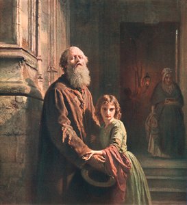 Slepý žebrák, 1853, c1902. od Unbekannt