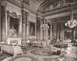 The Blue Drawing Room, Buckinghamský palác, Londýn, 1894. od Unbekannt