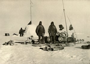 Bluff Depot, únor 1909 od Unbekannt
