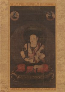 The Bodhisattva Manjushri Monju Bosatsu, 13th century. od Unbekannt