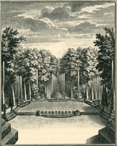 Vodní divadlo Bosquet v zahradách ve Versailles, Francie, 1903. od Unbekannt