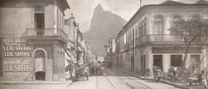 Botafogo konec módní Rua Sao Clemente. Corcovado v dálce, 1914 od Unbekannt