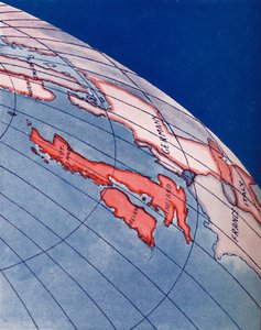 Britské ostrovy a severní Evropa v 18 hodin o letním slunovratu roku 1935 od Unbekannt