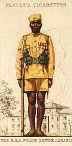 Britský jihoafrický policejní domorodec Askari, 1936. od Unbekannt