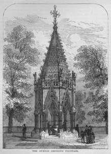 The Buxton Drinking Fountain, Westminster, Londýn, c1870 1878 od Unbekannt