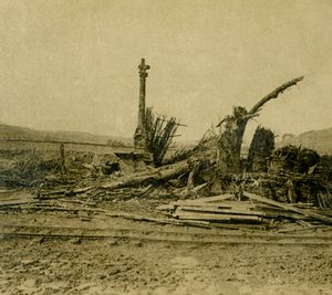 Kalvárie v Les Éparges, severní Francie, c1914-c1918. od Unbekannt