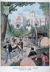 Kanadský pavilon na Světové výstavě v roce 1900, Paříž, 1900 od Unbekannt