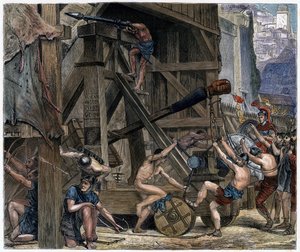 Katapult, c1868 od Unbekannt