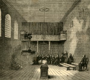 Kaple v Newgate, c1872. od Unbekannt