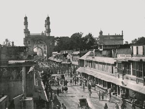 Char Minar, Hyderabad, Indie, 1895. od Unbekannt
