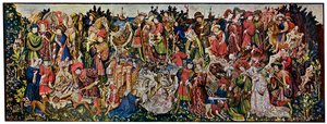 The Chatsworth Hunting Tapestries, první ze série, 1930 od Unbekannt