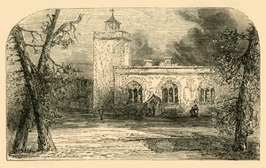Kostel svatého Petra na Tower Green, c1872. od Unbekannt
