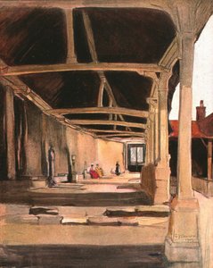 The Cloisters, Montevilliers, c1900. od Unbekannt