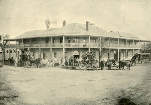 Hotel Club House, Narrabri, 1901. od Unbekannt