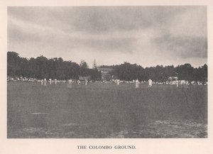 Kriketové hřiště Colombo, Cejlon, 1912. od Unbekannt