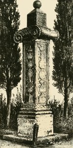 Sloup Francouzů, Ravenna, postavený na památku Gastona De Foix, 1890. od Unbekannt