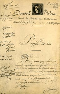 Konkordát a organické články, 5. dubna 1802, 1921. od Unbekannt