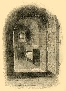 The Condemned Cell v Newgate, c1872. od Unbekannt