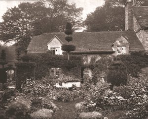 Chata poblíž Haddon Hall, Derbyshire, 1894. od Unbekannt