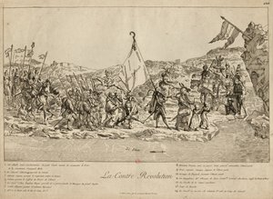 Kontrarevoluce, 1791. od Unbekannt