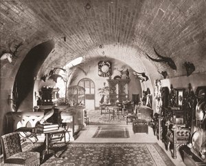Krypta, hrad Glamis, Forfar, Skotsko, 1894. od Unbekannt