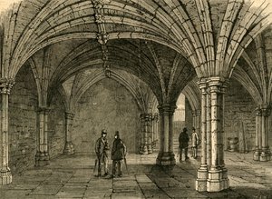 The Crypt of Guildhall, 1897. od Unbekannt