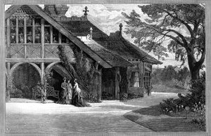 The Dairy, Sandringham, Norfolk, 1887 od Unbekannt