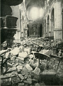 Poškození katedrály Cambrai, 1919. od Unbekannt