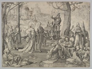 Tanec svaté Máří Magdaleny copy.n.d. od Unbekannt