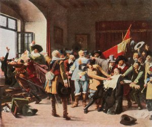 Pražská defenestrace, 23. května 1618, 1936. od Unbekannt