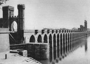 Delta Barrage, Káhira, Egypt, 20. léta 20. století od Unbekannt