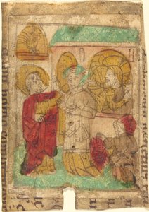 Zapření Petra, c. 14551465. od Unbekannt