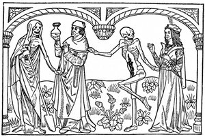 Doktor a milenec se svými mrtvými já, 1485 1964 od Unbekannt