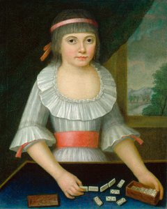 Domino Girl, c. 1790. od Unbekannt