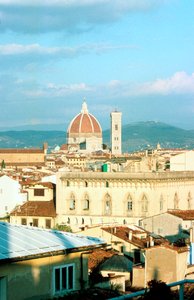 Duomo a Campanile, Florencie, Itálie od Unbekannt