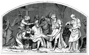 Velikonoční hrob, 1554-1564, 1870 od Unbekannt