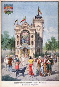 Ekvádorský pavilon na Světové výstavě v roce 1900, Paříž, 1900 od Unbekannt