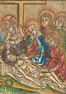 Balzamování Krista, c. 14801490. od Unbekannt