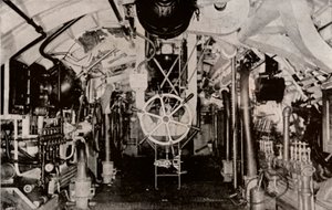 Strojovna holandské ponorky, c1916 od Unbekannt