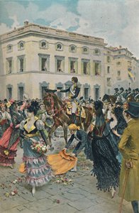 Vjezd Ferdinanda do Madridu, 23. března 1808, 1896. od Unbekannt