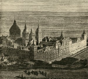 Escurial, poblíž Madridu, 1890. od Unbekannt