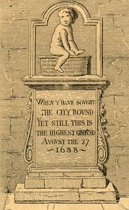 Postava v Panyer Alley, 1897. od Unbekannt