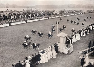 The Finish for the Royal Hunt Cup, c1903. od Unbekannt